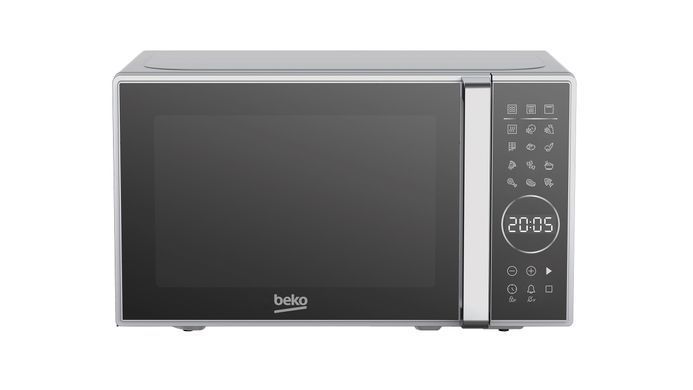Микроволновая печь Beko 20л, электрон. управление, 700Вт, гриль, серебристый (381117) MGC20130SB фото