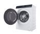 Haier Пральна машина фронтальна, 7кг, 1400, A+++, 44см, дисплей, пара, інвертор, люк чорний, прямий привід, білий (372670) HW70-B14929