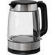 Электрочайник Electrolux 1,7л, Strix, стекло, черный+нерж (344566) E4GK1-4GB