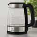 Электрочайник Electrolux 1,7л, Strix, стекло, черный+нерж (344566) E4GK1-4GB