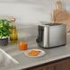 Тостер Electrolux 800Вт, дисплей, нерж (365348) E5T1-4ST
