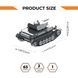 Колекційна модель-конструктор Metal Time World of Tanks танк Pz.Kpfw. II Ausf. G (MT061) dt_94833