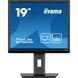 19 "5: 4 TN LCD Monitor, 1280x1024, 3 мс (GTG), 250 CD/M2, 75 Гц, 1xhdmi/1xdp, sp 2x2 w, имеет IIYAMA B1980S-B1 3731606