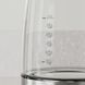 Электрочайник Electrolux 1,7л, Strix, стекло, черный+нерж (344566) E4GK1-4GB