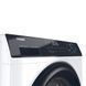 Haier Пральна машина фронтальна, 7кг, 1400, A+++, 44см, дисплей, пара, інвертор, люк чорний, прямий привід, білий (372670) HW70-B14929