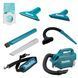Makita Пилосос акумуляторний CL121DZ, CXT, 4.6 кПа, 25 хв, 4.6 кПа SOLO (350610) CL121DZ