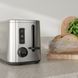 Тостер Electrolux 800Вт, дисплей, нерж (365348) E5T1-4ST