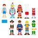Набор магнитов Viga Toys Гардероб мальчика (50021) dt_2327