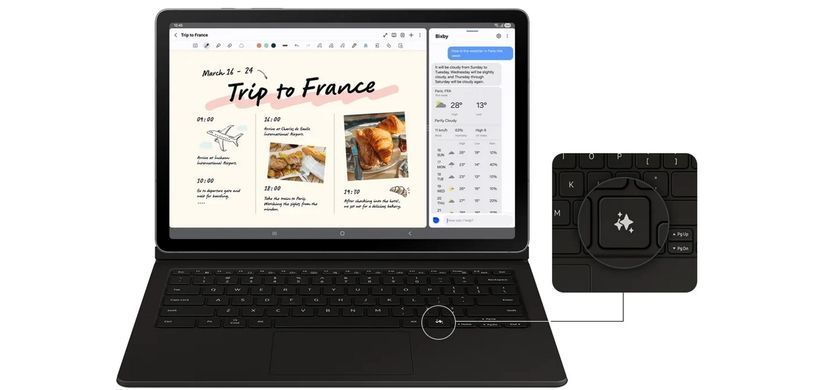 Планшет Samsung Galaxy Tab S10 Lite (X406) 10.9" 6ГБ, 128ГБ, 5G, 8000мА&bull;год, Android, серый SM-X406BZAREUC фото
