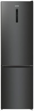 Холодильник з нижн. мороз. камерою Gorenje NRK620EABXL4, 200х60х60см, 2 двері, 235( 96)л, А++, Total NF , Зона св-ті, Зовн. Дисп NRK620EABXL4 фото