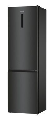 Холодильник з нижн. мороз. камерою Gorenje NRK620EABXL4, 200х60х60см, 2 двері, 235( 96)л, А++, Total NF , Зона св-ті, Зовн. Дисп NRK620EABXL4 фото