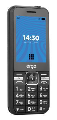 Мобильный телефон ERGO E281 Dual Sim (чорний) E281 black фото