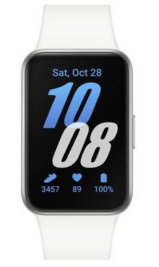 Samsung Фитнес-трекер Galaxy Fit 3 40мм (R390) 1.6', 256x402, AMOLED, BT 5.3, 16/256МБ, серебристый SM-R390NZSASEK фото