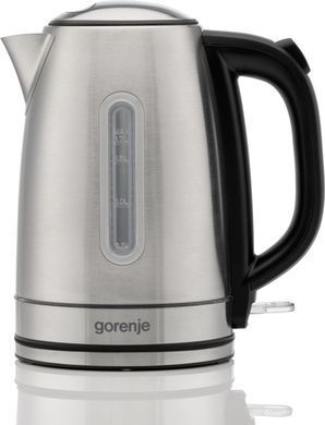 Gorenje Електрочайник 1.7л, Strix-контроль, метал, нерж (383653) K17DS фото