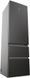 Haier Холодильник многодверный, 205x59.5х65.7, холод.отд.-289л, мороз.отд.-125л, 3дв., А++, NF, инв., дисплей, нулевая зона, черный HTW5620DNPT
