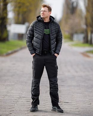 Куртка пухова NEO TOOLS 81-576-1 Mix&Match, стьобана, чорна M