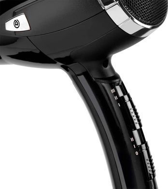 BaByliss Фен, 2000Вт, 3 режими, іоніз-я, хол. обдув, змотка шнура, чорний (373646) D374DE фото