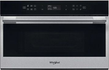 Whirlpool Микроволновая печь встраиваемая, 31л, электронное упр., 1000Вт, гриль, дисплей, нерж W7MD440 фото