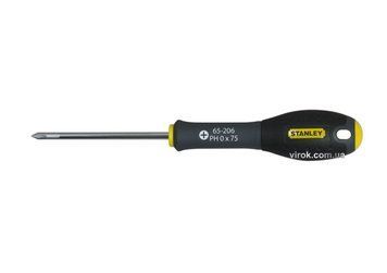 Отвертка крестовая STANLEY "FatMax": "Phillips" PH0 х 75 мм