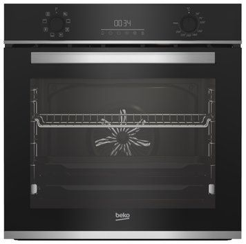 Beko Духовой шкаф электрический, 72л, A, дисплей, конвекция, черный BBIM13300XD фото