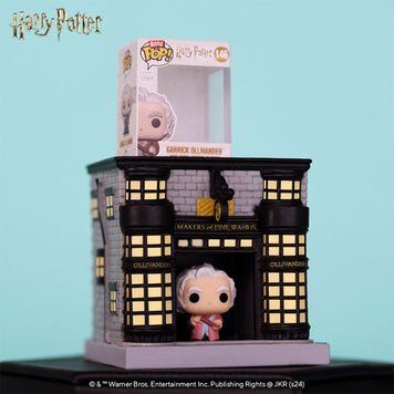 Набор фигурок BITTY POP! Town серии "Гарри Поттер" - ОЛЛИВАНДЕР И МАГАЗИН ВОЛШЕБНЫХ ПАЛОЧЕК
