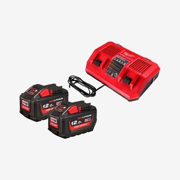 Енергокомплект MILWAUKEE, M18 HNRGO3-122 (+заряд.пристр. M18 DFC, 2 акум. HB12 Х 12Аг)