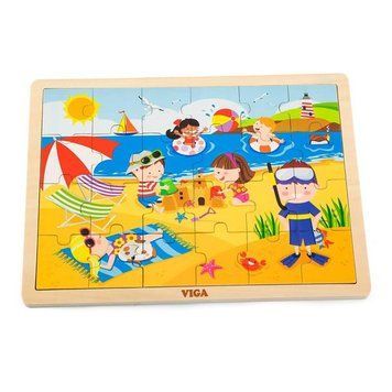 Дерев'яний пазл Viga Toys Пори року: літо, 24 ел. (51270) dt_526 фото