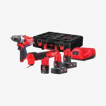 Набір інструментів акумуляторних MILWAUKEE, M12 FPP2AX-423P 4933478825 фото
