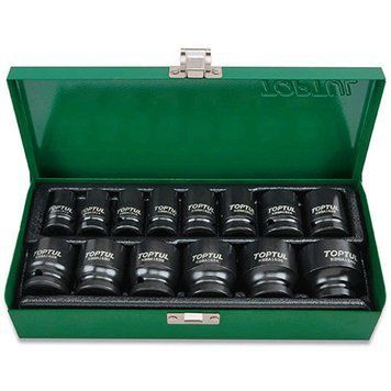 Набор головок дюймовых ударных TOPTUL 1/2" 3/8...1-1/4 14ед. GEAD1401