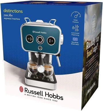 Russell Hobbs Кавоварка ріжкова 26451-56 Distinctions, синій (362668) 26451-56 фото