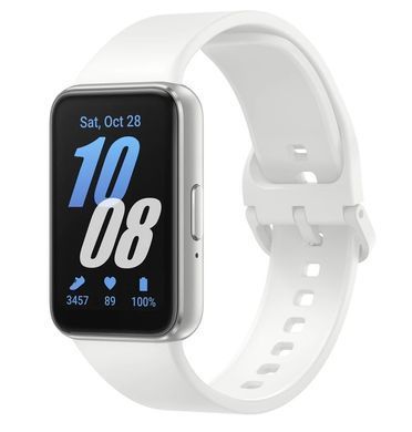 Samsung Фитнес-трекер Galaxy Fit 3 40мм (R390) 1.6', 256x402, AMOLED, BT 5.3, 16/256МБ, серебристый SM-R390NZSASEK фото