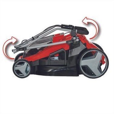 Газонокосарка акумуляторна Einhell PXC GE-CM 36/43 36В(18+18) 43см 63л 25-75мм 17кг без АКБ та ЗП 3413246 фото