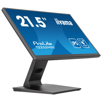 21,5 "16: 9 Sensory LCD-монитор IPS, 1920x1080, Проекция и экономическая технология, 1xhdmi/1xdp/2xusb 3. IIYAMA T22252SC-B2 3704135 фото