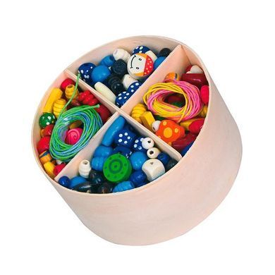 Набір для творчості Viga Toys Дерев'яні намистини (56002) dt_9525 фото
