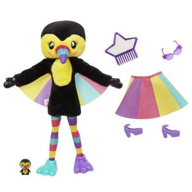 Кукла Barbie Cutie Reveal Друзья из джунглей Тукан (HKR00) dt_29123 фото