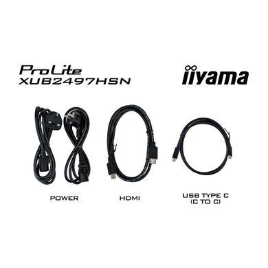 23.8" 16:9 IPS РК монітор, 1920х1080, 1 мс (MPRT), 100 Гц, Adaptive Sync, 1xHDMI 1.4/1xDP 1.2/1xDP o IIYAMA XUB2497HSN-B2 3728845 фото
