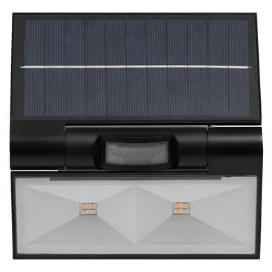 Світильник автономний LEDVANCE ENDURA STYLE SOLAR DOUBLE 2Вт 3000К 380Лм IP44 чорний