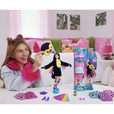 Кукла Barbie Cutie Reveal Друзья из джунглей Тукан (HKR00) dt_29123 фото