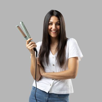 Remington Выпрямитель Remington Botanicals, >300Вт, темп.режимов-10, 150-230С, дисплей, керамика, серо-зеленый S5860 фото