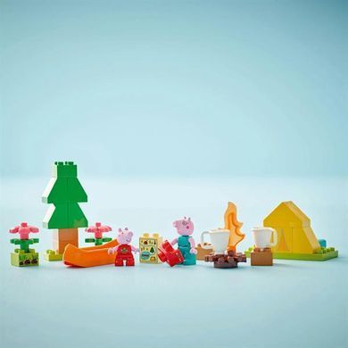 Конструктор LEGO DUPLO Свинка Пеппа Туристичний похід 32 деталі (10452)