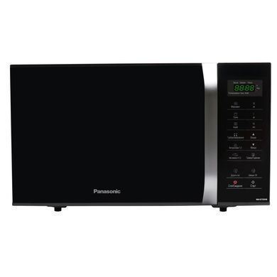Мікрохвильова піч Panasonic, 23л, 800Вт, гриль, дисплей, чорний (389416) NN-GT35HBZUE фото