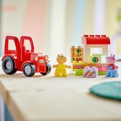 Конструктор LEGO&reg; DUPLO&reg; Пеппа Трактор і ринок 18 Деталей (10468) dt_186716 фото