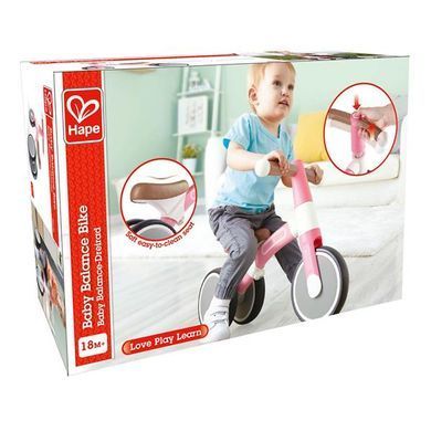 Біговел Hape Перша поїздка триколісний 7" рожевий (E0105), Рожевий