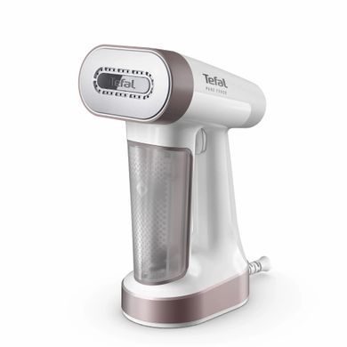 Отпариватель Tefal компактный Pure Force 2в1, 1800Вт, 180мл, постоянный пар - 35гр, керам. подошва, белый DT8720E0 фото