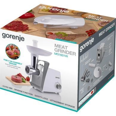 Мясорубка Gorenje MG1601W (7119773) 743484 фото