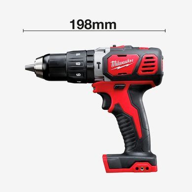 Дриль-шурупокрут з ударом акумуляторний MILWAUKEE, M18 BPD-0 4933443500 фото