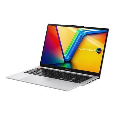 ASUS Ноутбук Vivobook S 15 K5504VA-MA391 15.6" 2.8K OLED, Intel i5-13500H, 16GB, F512GB, UMA, NoOS, Серебристый 90NB0ZK3-M00NN0 фото