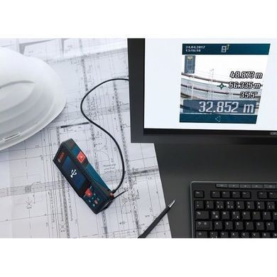 Дальномер лазерный Bosch GLM 120C со штативом 0601072F01