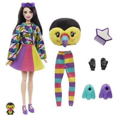 Кукла Barbie Cutie Reveal Друзья из джунглей Тукан (HKR00) dt_29123 фото