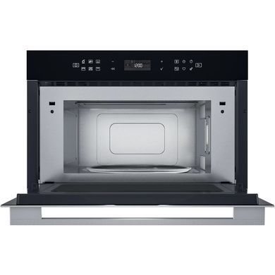 Whirlpool Микроволновая печь встраиваемая, 31л, электронное упр., 1000Вт, гриль, дисплей, нерж W7MD440 фото